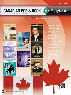 Cover for Dan Coates · Canadian Pop &amp; Rock Sheet Music Playlist (Paperback Book) (2010)