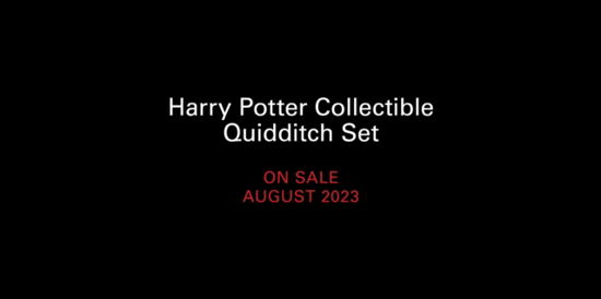 Cover for Running Press · Harry Potter Collectible Quidditch Set (Includes Removeable Golden Snitch!): Revised Edition (Book) (2023)