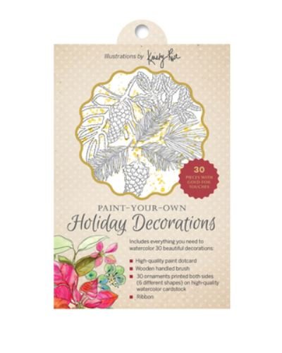 Cover for Kristy Rice · Paint-Your-Own Holiday Decorations: Illustrations by Kristy Rice (Book) (2023)