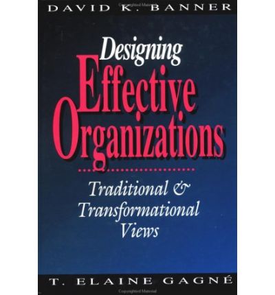 Cover for David K. Banner · Designing Effective Organizations: Traditional and Transformational Views (Hardcover Book) (1994)