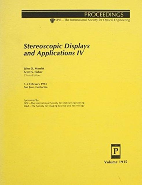 Cover for Fisher · Stereoscopic Displays &amp; Applications Iv (Paperback Book) (2006)