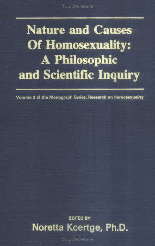 Cover for Noretta Koertge · Philosophy And Homosexuality (Hardcover bog) (1982)