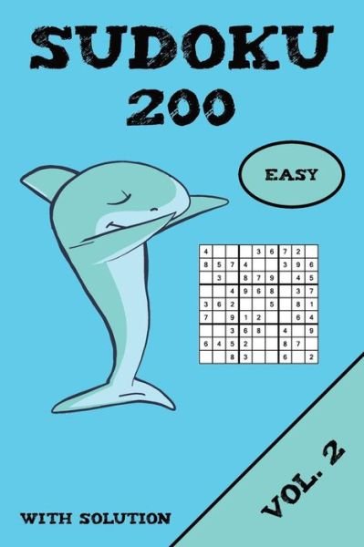 Cover for Kawaii Puzzle Sudoku · Sudoku 200 Easy With Solution Vol. 2 (Pocketbok) (2019)