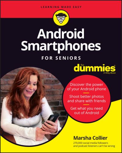 Cover for Marsha Collier · Android Smartphones For Seniors For Dummies (Paperback Book) (2021)