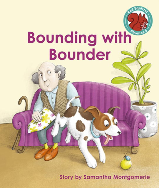 Cover for Samantha Montgomerie · Bounding with Bounder - Red Squirrel Phonics Level 6 (Pocketbok) (2021)