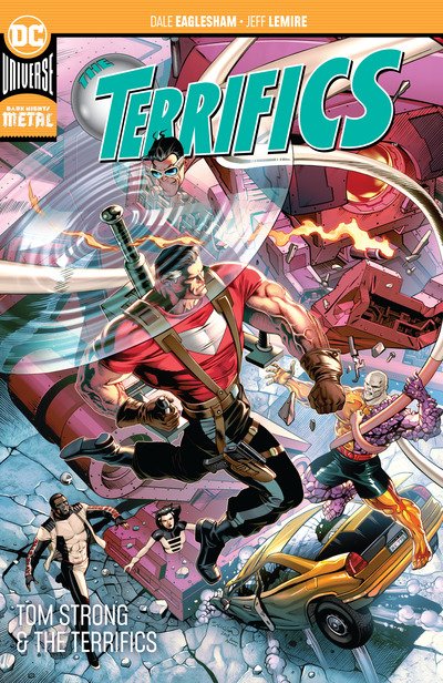 The Terrifics Volume 2: Tom Strong and the Terrifics - Jeff Lemire - Kirjat - DC Comics - 9781401291488 - tiistai 18. kesäkuuta 2019