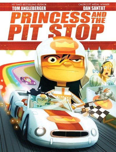 Cover for Tom Angleberger · The Princess and the Pit Stop (Innbunden bok) (2018)