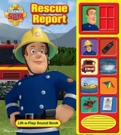 Cover for PI Kids · Fireman Sam: Rescue Report Lift-a-Flap Sound Book (Kartonbuch) (2015)