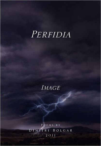 Cover for Dimitri Bolgar · Perfidia (Hardcover Book) (2011)