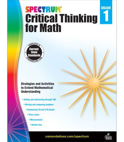 Spectrum Critical Thinking for Math Gr 1 - Spectrum - Bøger - Carson Dellosa - 9781483835488 - 13. april 2017