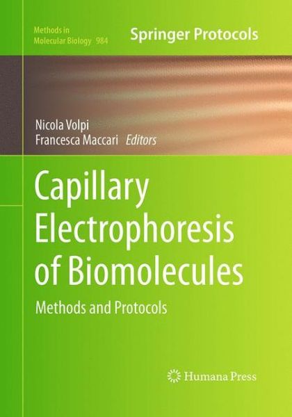 Capillary Electrophoresis of Biomolecules: Methods and Protocols - Methods in Molecular Biology - - Books - Humana Press Inc. - 9781493962488 - August 23, 2016