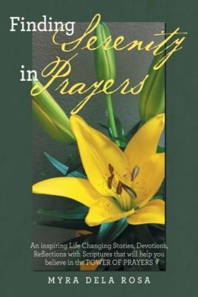 Cover for Myra Dela Rosa · Finding Serenity in Prayers (Paperback Bog) (2016)