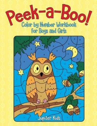 Cover for Jupiter Kids · Peek-a-Boo! Color by Number Workbook for Boys and Girls (Paperback Bog) (2018)