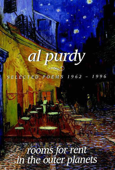 Rooms for Rent in the Outer Planets: Selected Poems 1962-1996 - Al Purdy - Książki - Harbour Publishing - 9781550171488 - 1996