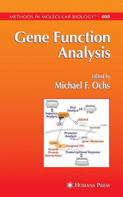 Cover for Michael F Ochs · Gene Function Analysis - Methods in Molecular Biology (Paperback Book) [Softcover reprint of hardcover 1st ed. 2007 edition] (2010)
