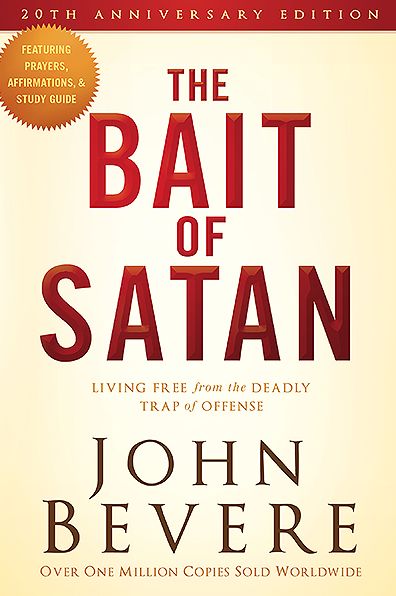 Cover for John Bevere · Bait of Satan: Living Free from the Deadly Trap of Offense (Pocketbok) [Anniversary edition] (2014)