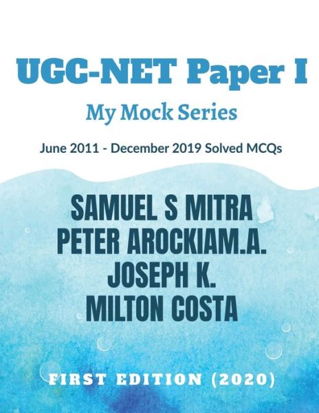 Cover for Samuel S · UGC-NET Paper I (Paperback Book) (2020)