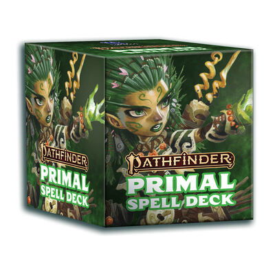 Cover for Paizo Staff · Pathfinder Spell Cards: Primal (P2) (GAME) (2020)