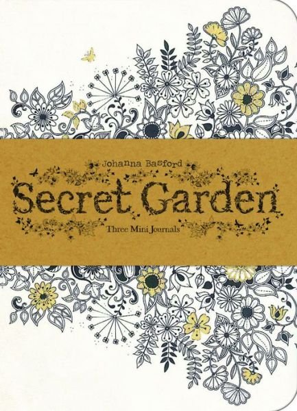 Secret Garden: Three Mini Journals - Johanna Basford - Libros - Laurence King Publishing - 9781856699488 - 4 de agosto de 2014