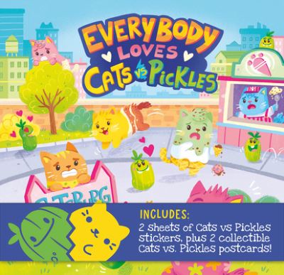 Cover for Darren Farrel · Everybody Loves Cats vs Pickles (Hardcover Book) (2023)