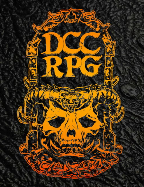 Cover for Joseph Goodman · Dungeon Crawl Classics Core Rulebook—Demon Skull Monster Hide Edition (Hardcover Book) (2025)