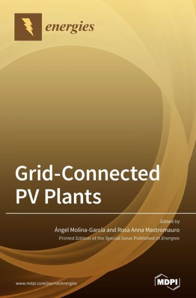 Cover for Angel Molina-Garcia · Grid-Connected PV Plants (Hardcover Book) (2020)