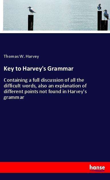 Cover for Harvey · Key to Harvey's Grammar (Book)