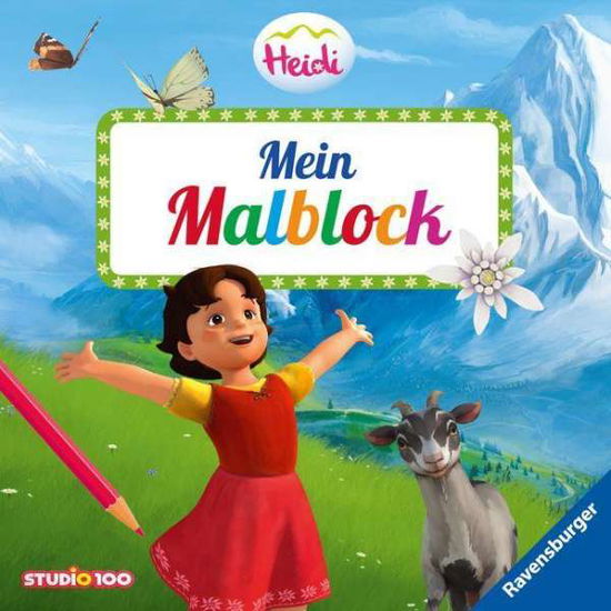 Mein Malblock - Heidi - Outro -  - 9783473496488 - 