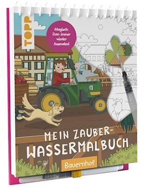 Janina Heese · Mein Zauber-Wassermalbuch Bauernhof (Bok) (2024)