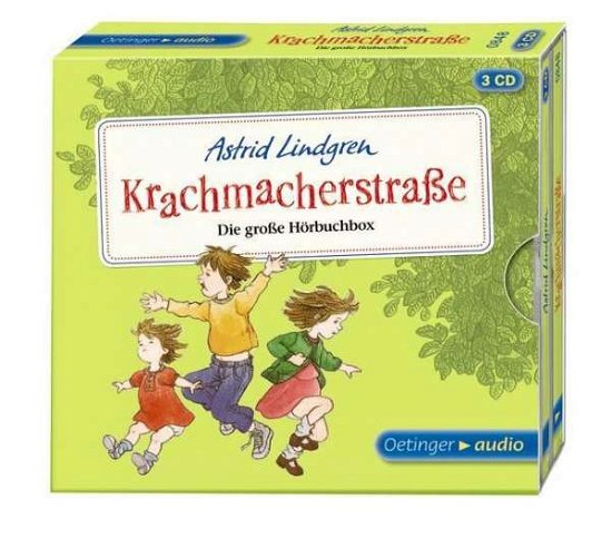 Cover for Lindgren · Krachmacherstraße,gr.Box.CD (Bog) (2019)