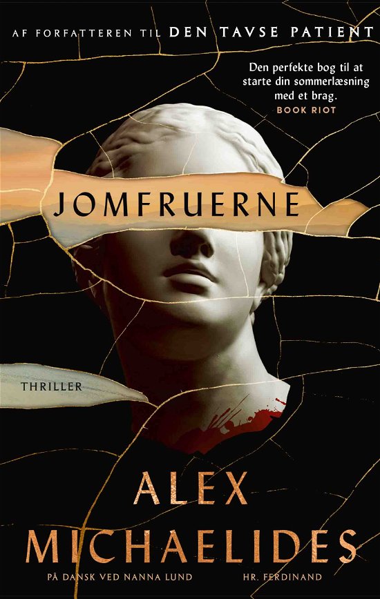 Cover for Alex Michaelides · Jomfruerne (Sewn Spine Book) [1st edition] (2021)