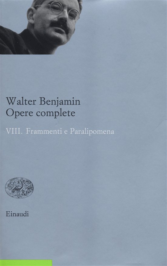 Cover for Walter Benjamin · Opere Complete #08 (Book)
