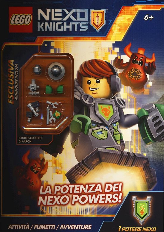 Cover for Lego · Nexo Knights - La Potenza Dei Nexo Powers (Libro+Minifigure) (DVD)