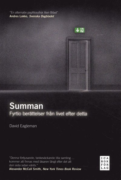 Cover for David Eagleman · Summan : fyrtio berättelser från livet efter detta (Bok) (2010)
