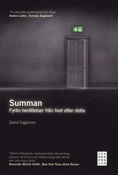 Cover for David Eagleman · Summan : fyrtio berättelser från livet efter detta (Paperback Book) (2010)