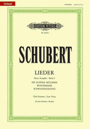 Lieder (Fischer),t.1.EP8303c - F. Schubert - Bøger -  - 9790014064488 - 1. maj 2022