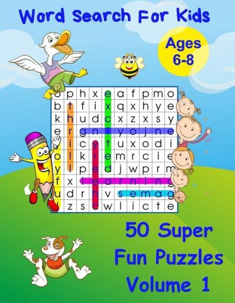 Cover for Debi Kirk · Word Search for Kids Ages 6-8 (Taschenbuch) (2020)