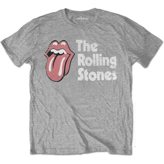 Cover for The Rolling Stones · The Rolling Stones Unisex T-Shirt: Scratched Logo (T-shirt)