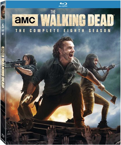 Cover for Walking Dead: Season 8 (Blu-ray) (2018)