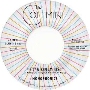 Cover for Monophonics · It's Only Us (butterscotch Swirl) (LP) (2021)