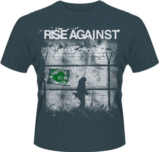 Cover for Rise Against · Borders 2 (T-shirt) [size S] (2014)