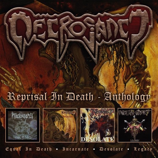Cover for Necrosanct · Reprisal In Death - Anthology (CD) (2023)