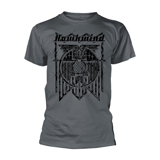 Cover for Hawkwind · Doremi (Charcoal) (CLOTHES) [size L] (2018)
