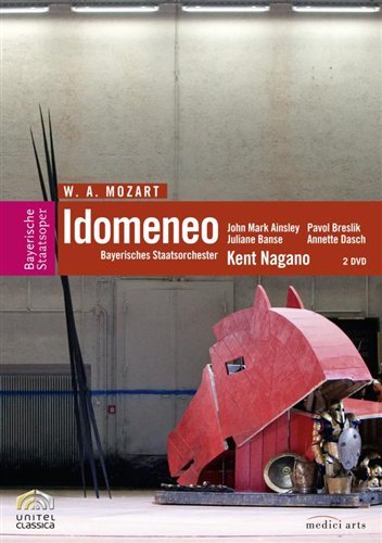 Cover for Kent Nagano / Bayerisches Staatsorchester · Mozart: Idomeneo (Complete Opera) (NTSC Region 0) (DVD) [Widescreen edition] (2019)
