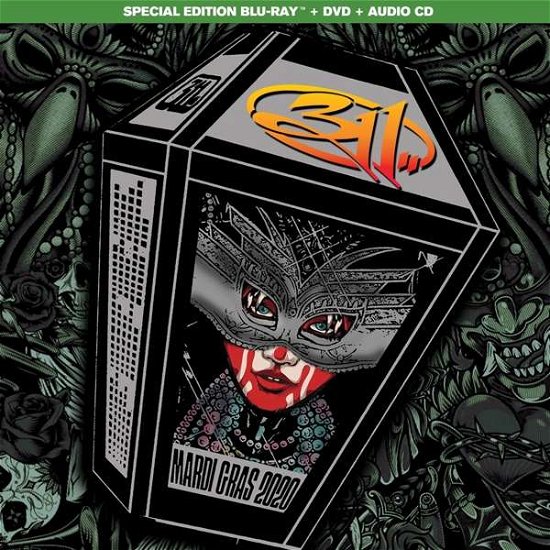 Cover for 311 · Mardi Gras 2020 (Blu-ray) [Bd+dvd+cd Special edition] (2021)