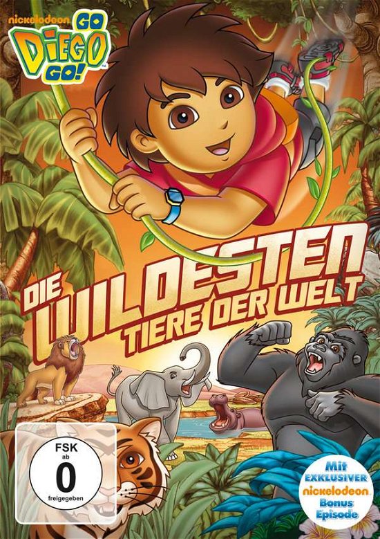 Go Diego Go!: Die Wildesten Tiere Der Welt - Keine Informationen - Film - PARAMOUNT HOME ENTERTAINM - 4010884541489 - 4. august 2011