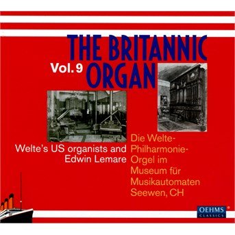 Cover for Eddy / Baldwin / Farnam / Epstein / Lemare · The Britannic Organ Vol 9 (CD) [Digipack] (2015)