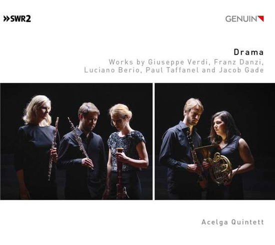 Drama: Works By Luciano Berio. Franz Danzi. Jacob Gade. Paul Taffanel And Giuseppe Verdi - Acelga Quintett - Music - GENUIN CLASSICS - 4260036257489 - September 3, 2021