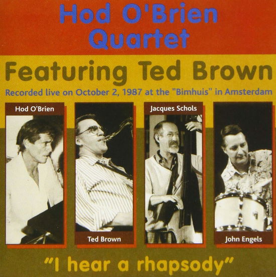 Cover for Hod O'brien · I Hear A Rhapsody (CD) [Japan Import edition] (2020)