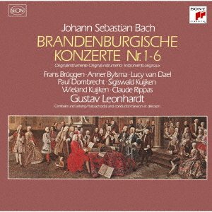 Cover for Gustav Leonhardt · Bach: Brandenburg Concertos (CD) [Japan Import edition] (2020)